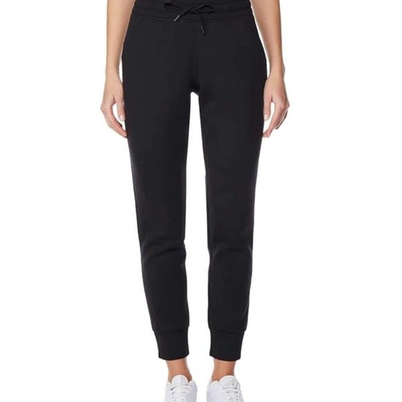 NWT 32 Degrees Women's Tech Fleece Jogger Black Activewear Size S $60 FFF069 - Picture 1 of 3